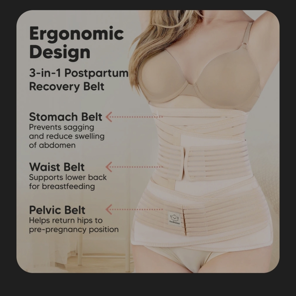 KeaBabies 3 in 1 postpartum recovery belt BRAND NEW